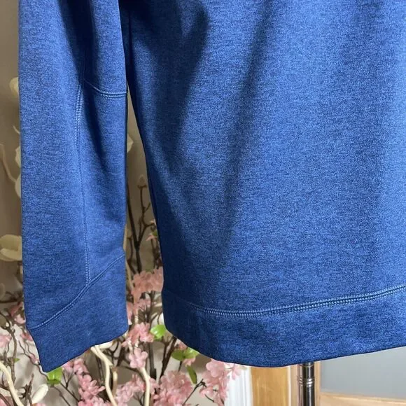 Nike Golf  Tour Quarter Zip Sweater Men’s M Navy Blue Pullover Athletic - Picture 4 of 9